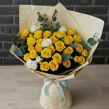 Букет цветов из:  Розы в Упорной