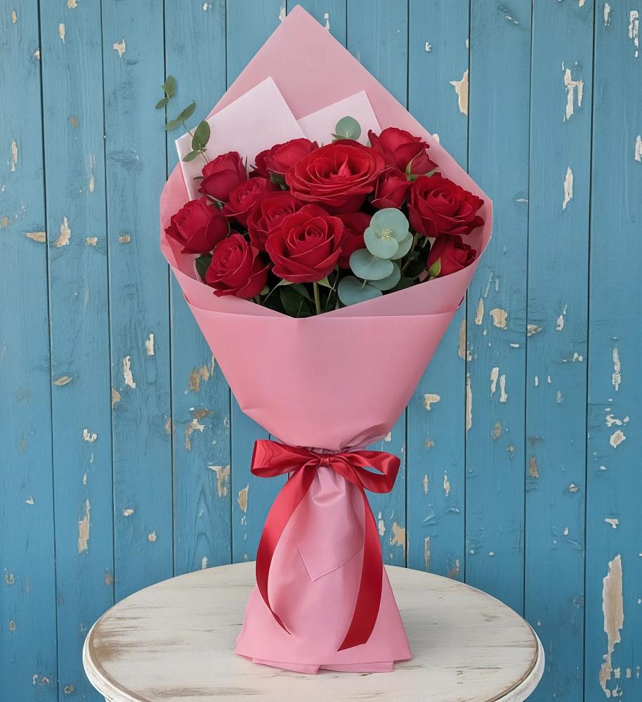 Букет цветов из: Розы в Упорной