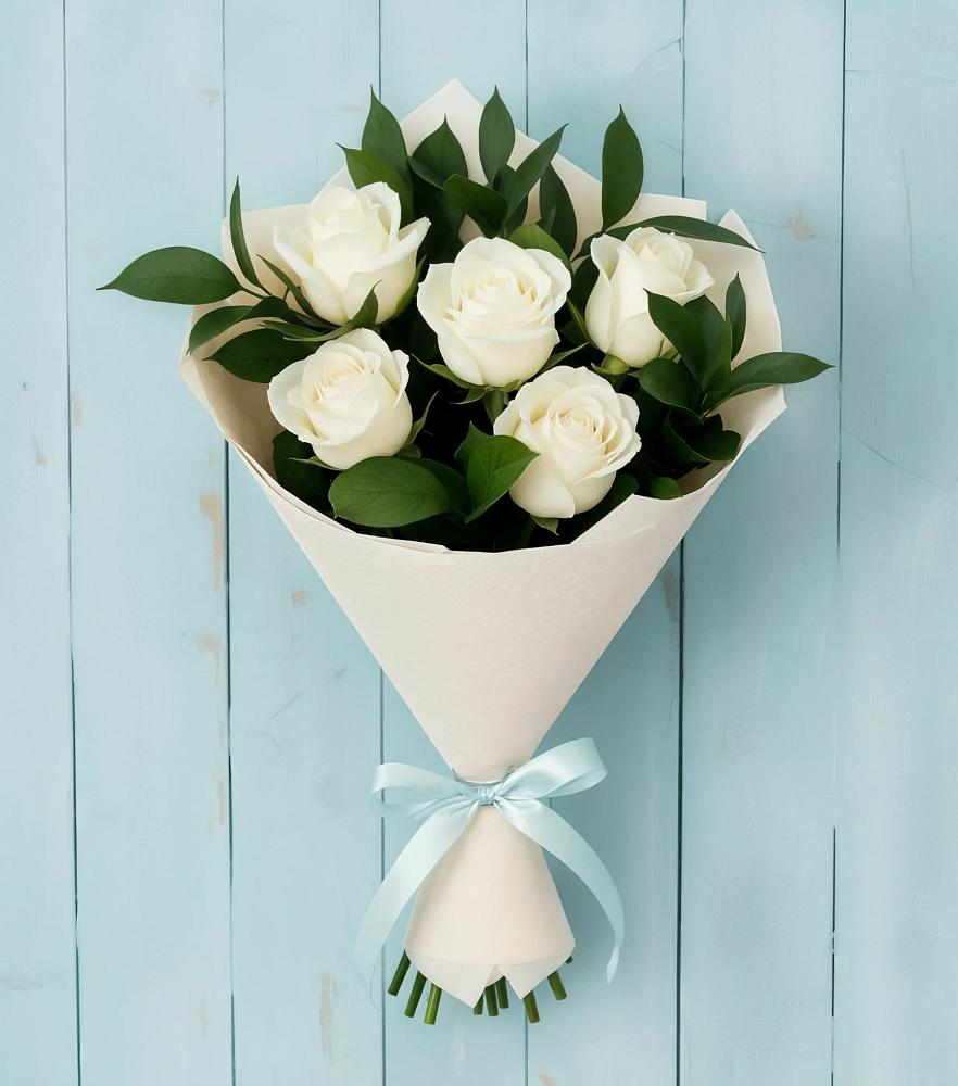 Букет цветов из: Розы в Упорной