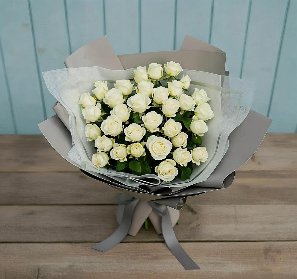 Букет Белоснежная нежность в Упорной