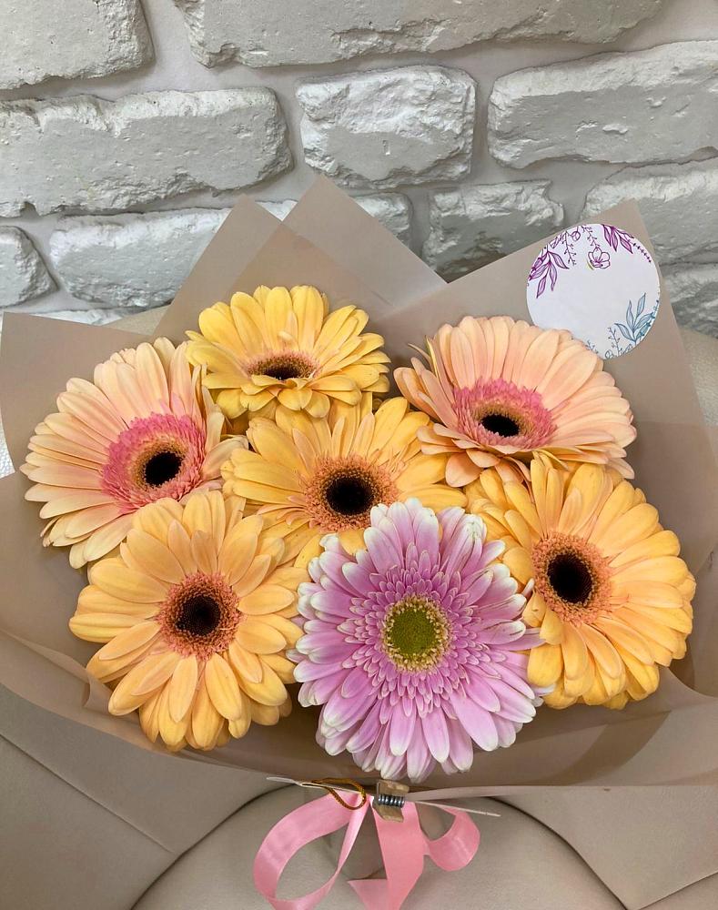 Букет цветов из: Герберы в Упорной