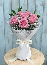 Букет цветов из:  Розы в Упорной