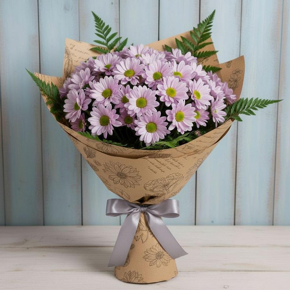 Букет цветов из: Хризантемы в Упорной