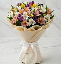 Букет цветов из:  Альстромерии в Упорной