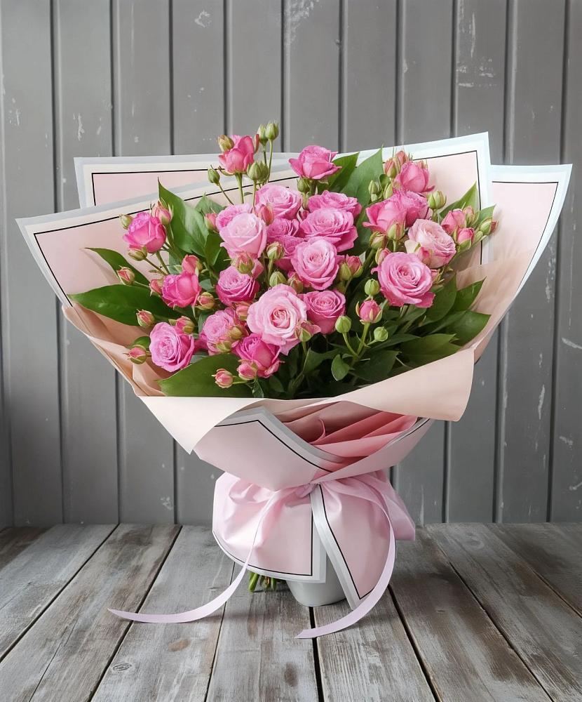 Букет Розовый кустик в Упорной