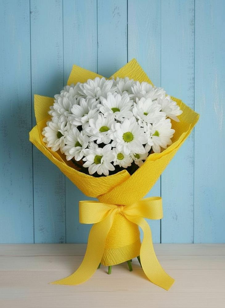 Букет цветов из: Хризантемы в Упорной