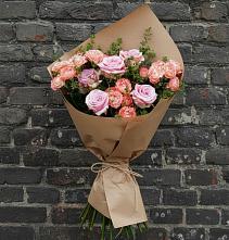 Букет цветов из:  Розы в Упорной