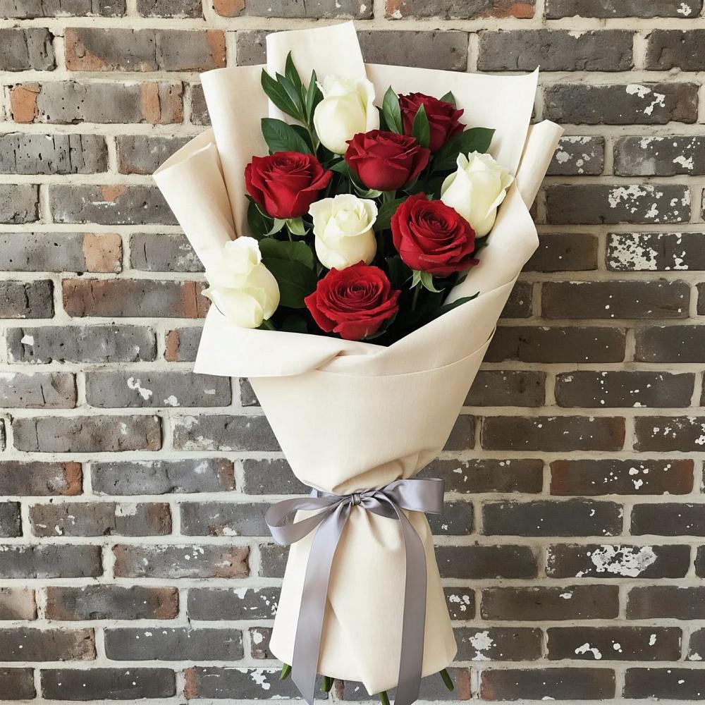 Букет цветов из: Розы в Упорной