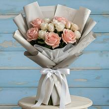 Букет цветов из:  Розы #REPLACE_PRED# Упорной
