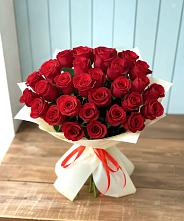 Букет 29 Красных роз в Упорной