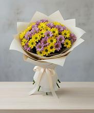 Букет цветов из:  Хризантемы в Упорной