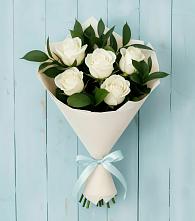 Букет цветов из:  Розы в Упорной