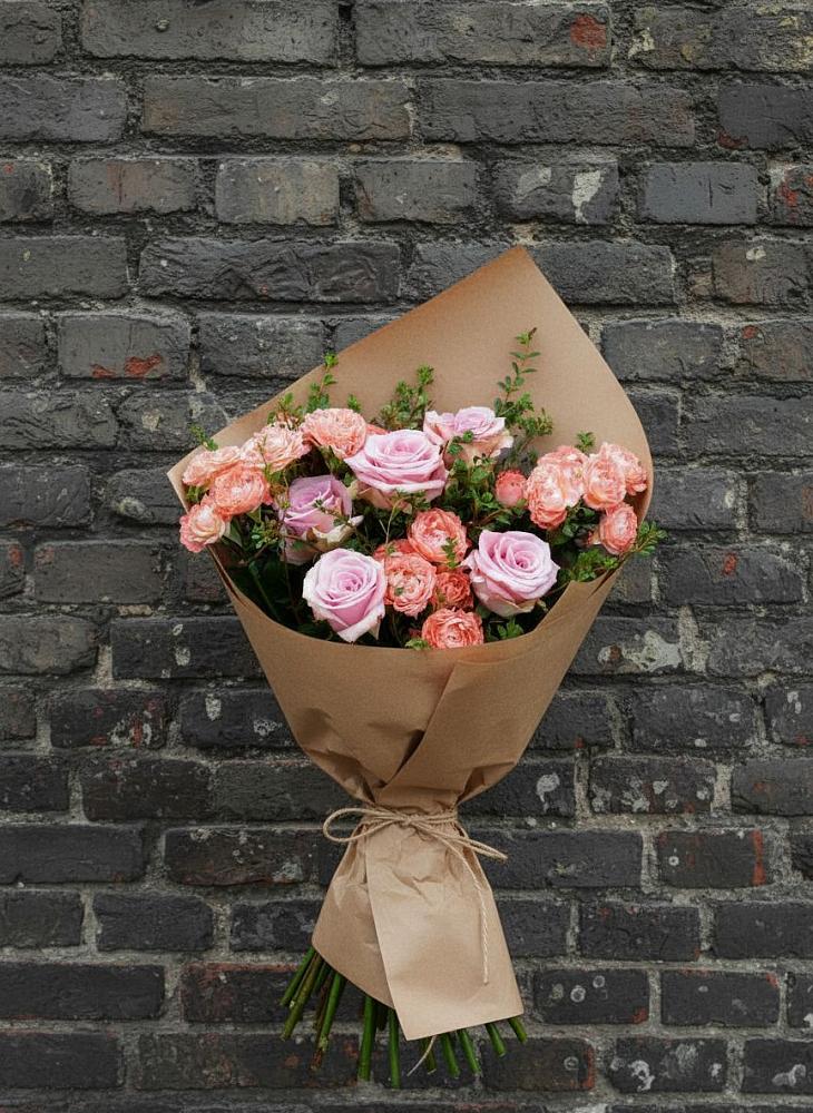 Букет цветов из: Розы в Упорной