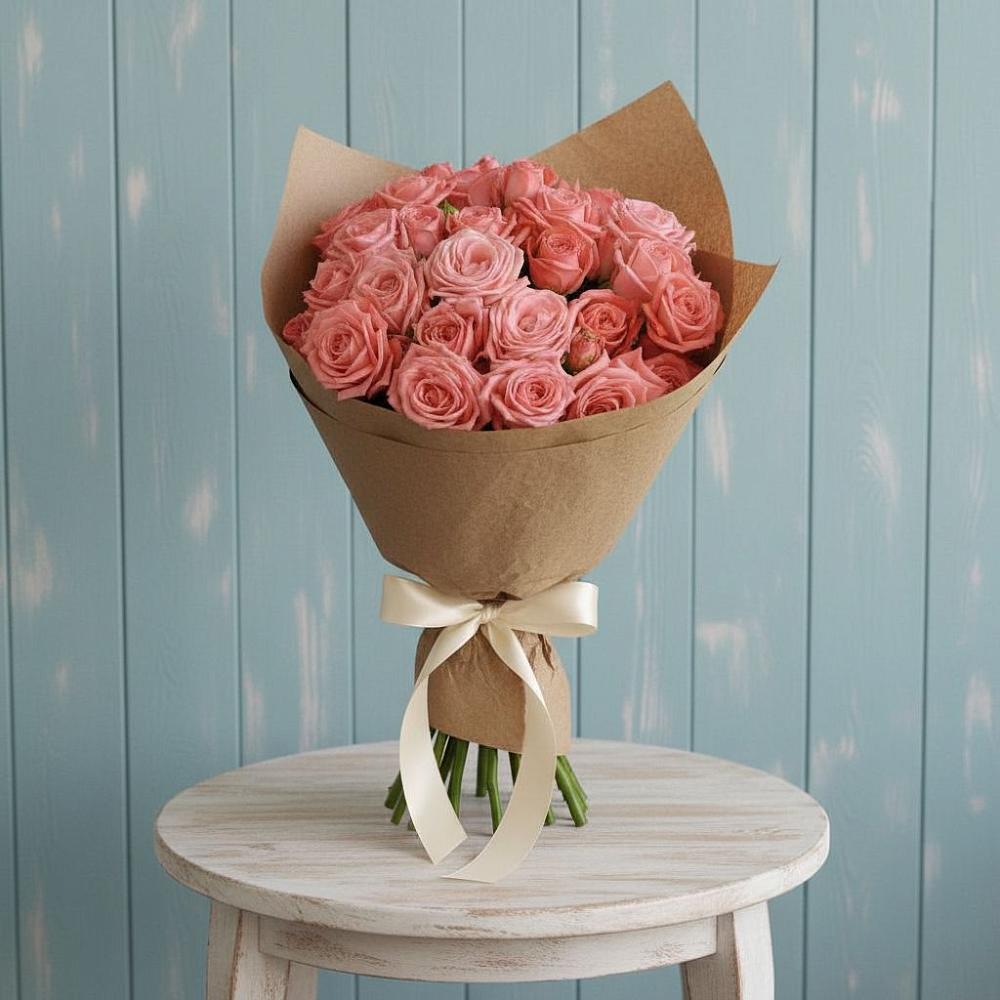 Букет цветов из: Розы в Упорной