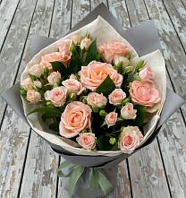 Букет цветов из:  Розы в Упорной