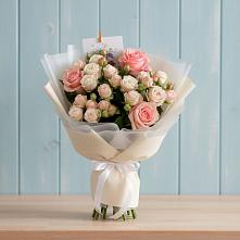 Букет цветов из:  Розы в Упорной