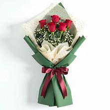 Букет цветов из:  Розы в Упорной