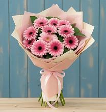 Букет цветов из:  Герберы в Упорной