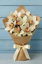 Букет цветов из:  Орхидеи и Розы #REPLACE_PRED# Упорной